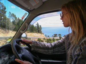 driving an escape rental camper