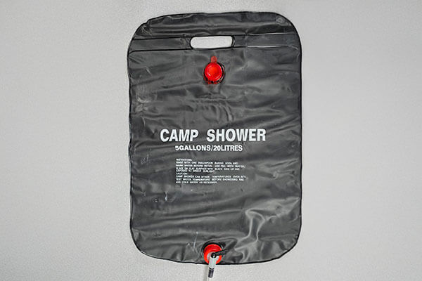 Escape Rentals NZ Accessories for Hire Solar shower Escape Rentals NZ Accessories for Hire Solar shower