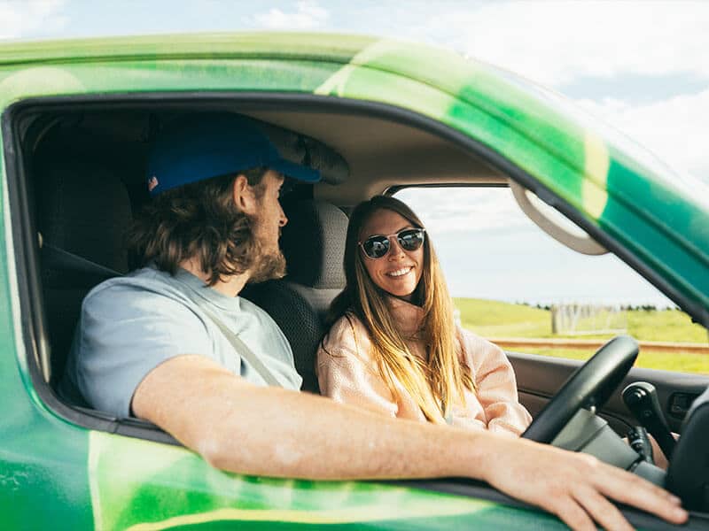 Escape Rentals NZ Our Campervan interior 07 - Smooth, comfortable driving — perfect for long NZ road trips.