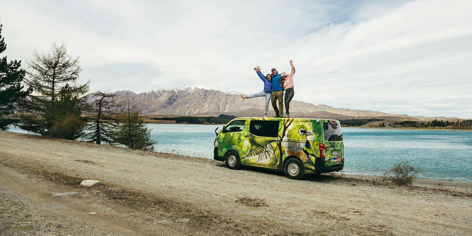 Escape Rentals NZ certified self contained PLUS campervans Escape Rentals NZ certified self contained PLUS campervans