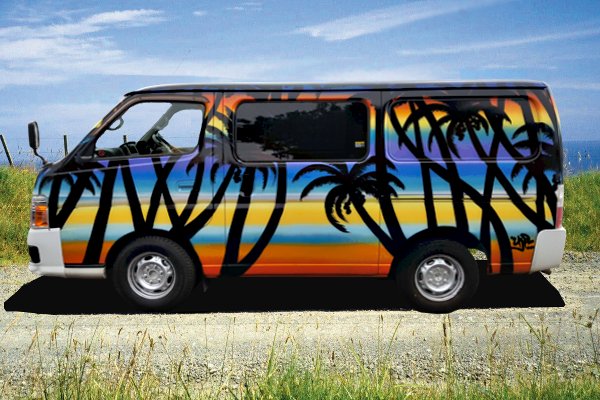 Fiji Rainbow self contained campervan 2