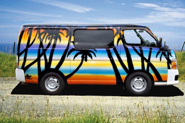 Fiji Rainbow self contained campervan