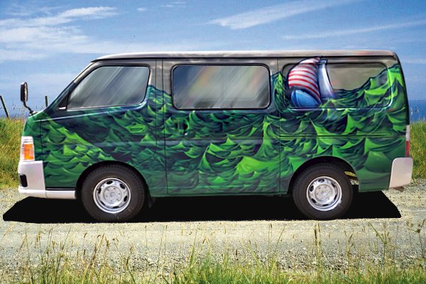 Lighthouse self contained campervan 2