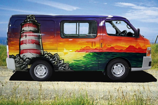 Lighthouse self contained campervan