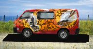 Orange Fantails Self Contained Campervan