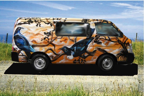 Orange Tui Campervan