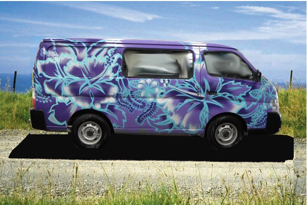 Purple Lava Campervan