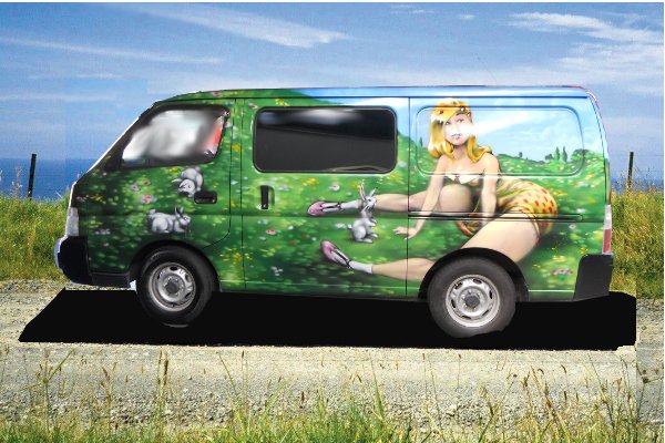 Rabbit Girl Campervan