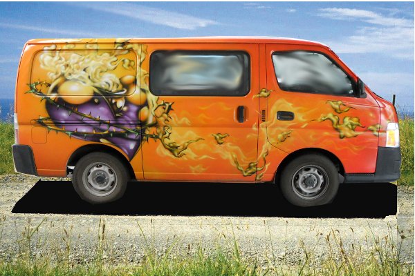 Sacred Heart Campervan