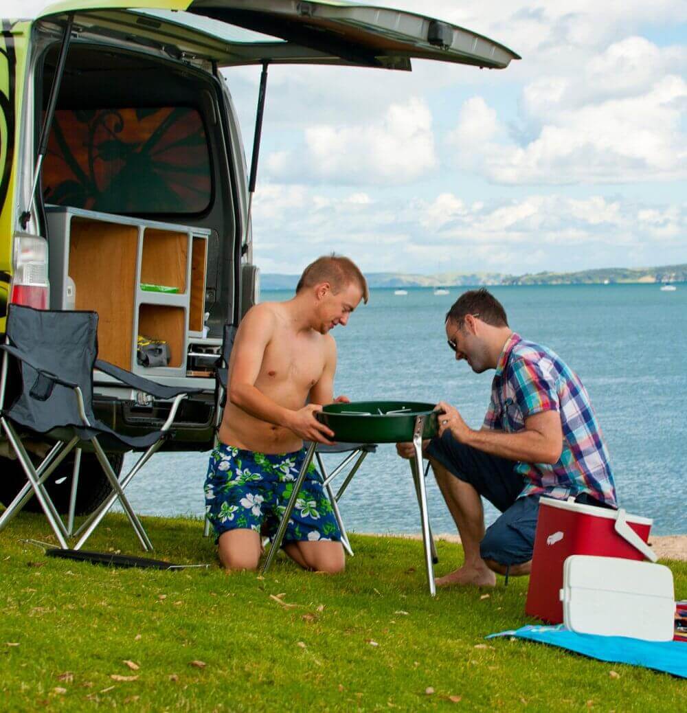 Camping in New Zealand