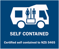 self contained campervans only